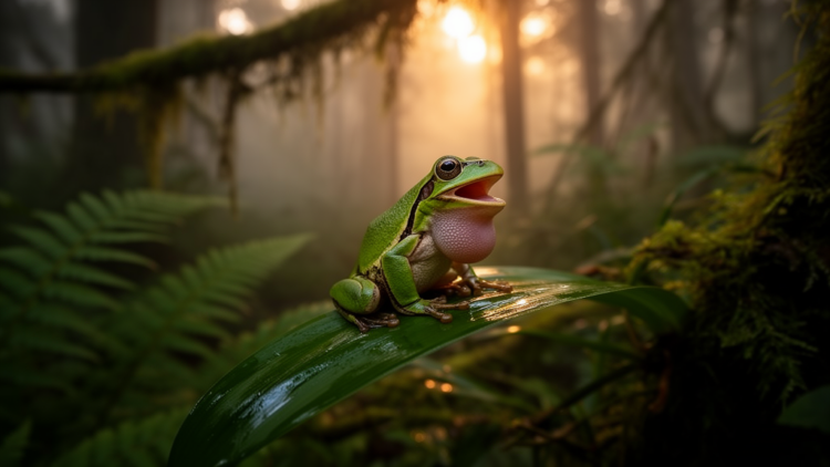 This treefrog sings like a bird, stunning scientists in China