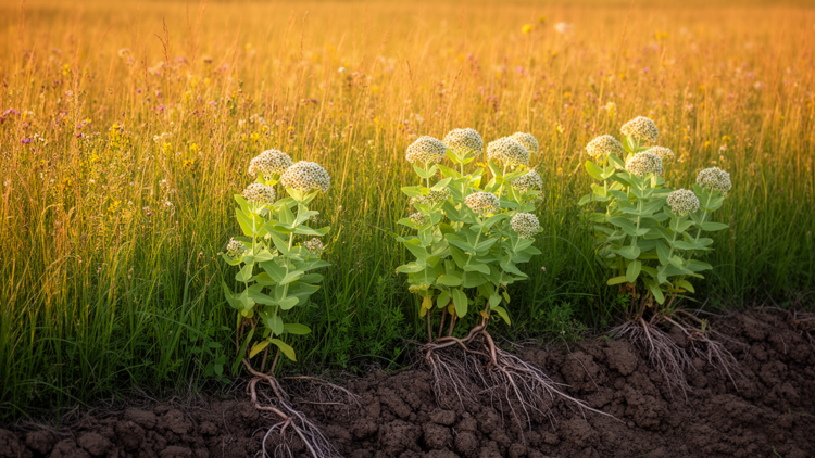 Invisible invasion fronts: Common milkweed redraws native grassland boundaries before it arrives