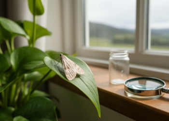 Mystery moth from a Scottish houseplant turns out to be a species new to science