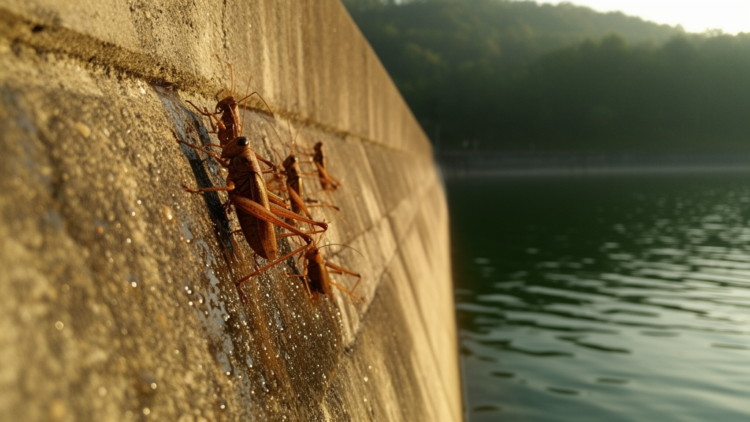 Dam-Submerged Crickets Shrink as Short Days Speed Up Their Growth