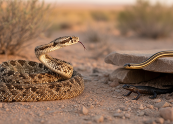 Rattlesnakes and garter snakes hunt endangered Mexican salamander