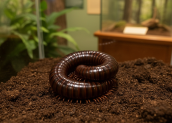 Mystery zoo millipede finally identified after decades on display
