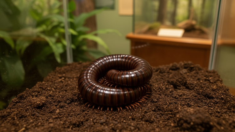 Mystery zoo millipede finally identified after decades on display