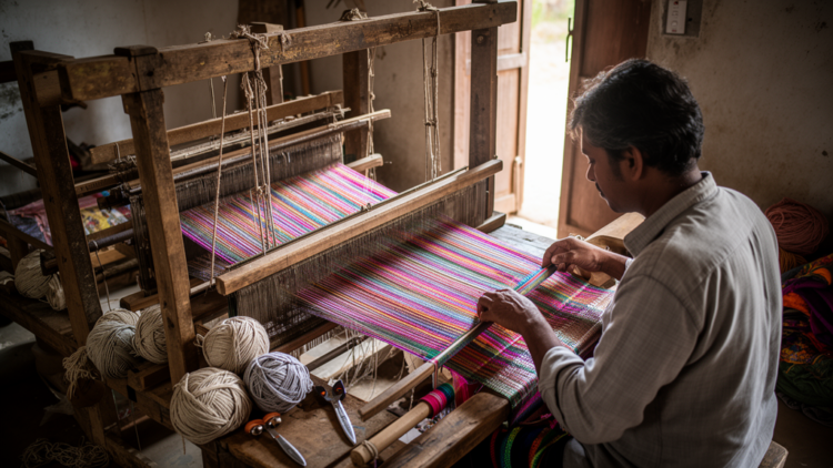 Income precarity links differently to India’s handloom sustainability outcomes