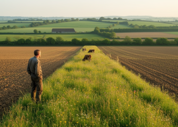 Farmers’ social norms and economics squeeze semi-natural meadows out of lowlands