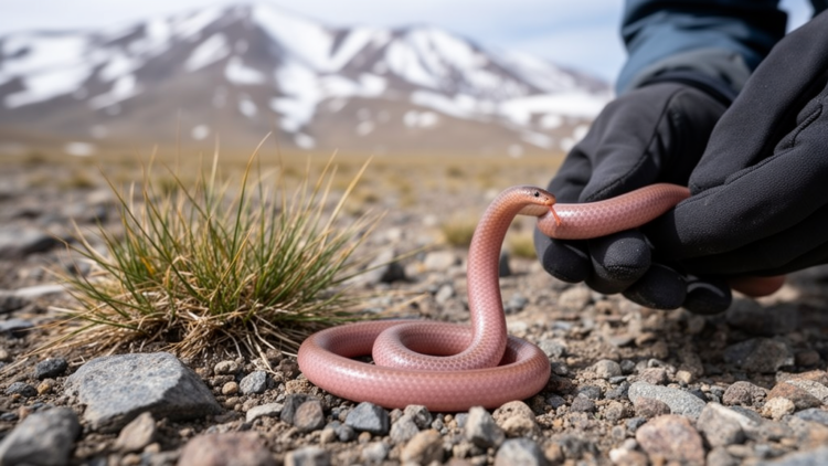New blind snake species discovered on the Roof of the World