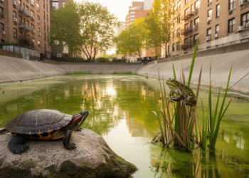 Urban Ponds Are Incubators for Invasive Turtles and Frogs in Central Europe