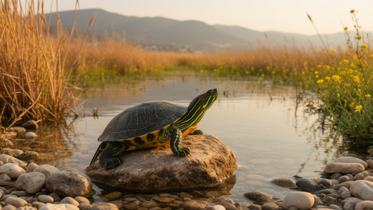 Chinese stripe-necked turtle invades Lesvos island, second alien turtle species found in Greece