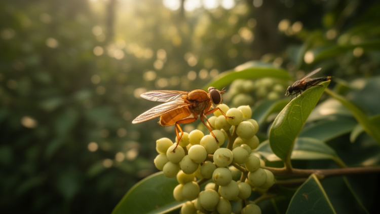 Two New Fruit Fly Species Discovered in India, One Threatening a Rare Endemic Shrub