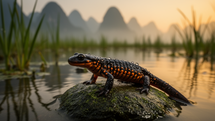 New crocodile newt species discovered hiding in Guangxi wetlands