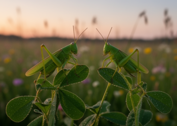 Calling songs and duets of two new species in the Amblycorypha rotundifolia complex (Tettigoniidae, Phaneropterinae)