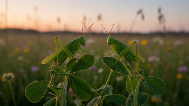 Calling songs and duets of two new species in the Amblycorypha rotundifolia complex (Tettigoniidae, Phaneropterinae)