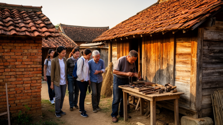 Deeper engagement is linked to criticism of a changing heritage village