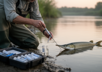 Rapid 15-Minute DNA Test Detects Invasive Alligator Gar in the Wild