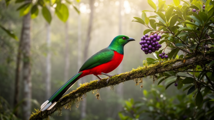 Trogons Track Fruit in Mexico’s Regrowing Forest