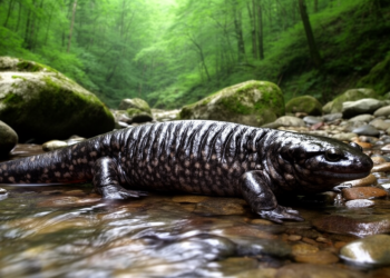 New Giant Salamander Species Discovered in China’s Dabie Mountains