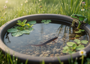 Garden mini-ponds draw amphibians within months, citizen science experiment shows