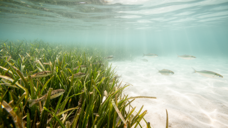 Seagrass and bare sand each shelter their own fish communities in a Japanese estuary