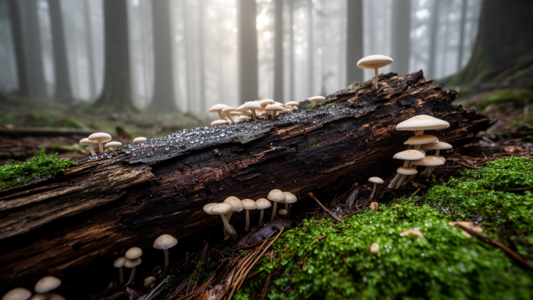 Hidden Wood-Dwelling Fungi Rewritten: DNA Reveals Three New Species and a Family Split in East Asia