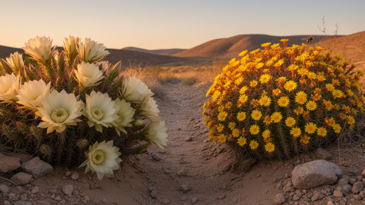 Two Cactus Populations Reveal Divergent Reproductive Strategies at Short Geographic Scales