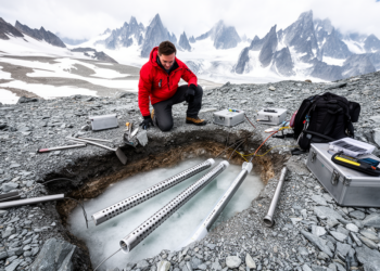 Buried tubes pass a critical test for sampling alpine rock glacier life