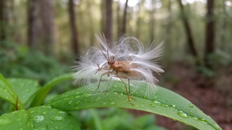 Silk-Spinning Footspinner Insect Recorded in Georgia for the First Time