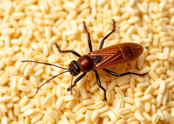 Heat, Enzymes and Fermentation Turn Rice Husk Waste Into Insect Protein