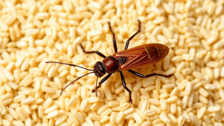 Heat, Enzymes and Fermentation Turn Rice Husk Waste Into Insect Protein
