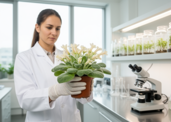 Balkan Endangered Woundwort Yields Antimicrobial Compounds While Safely Grown in Lab