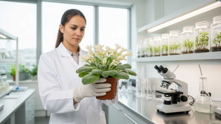 Balkan Endangered Woundwort Yields Antimicrobial Compounds While Safely Grown in Lab
