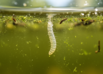 Mosquito Larvae Eat Nearly Every Alga in Their Breeding Water, DNA Survey Shows