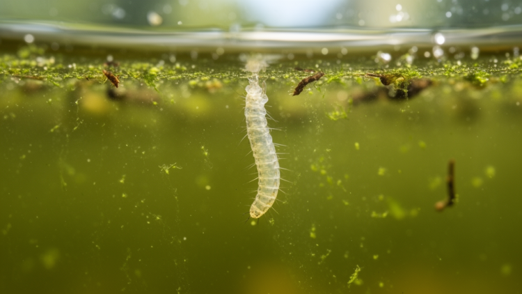 Mosquito Larvae Eat Nearly Every Alga in Their Breeding Water, DNA Survey Shows