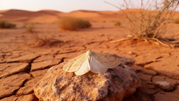 Hidden Moth of the Moroccan Sahara Revealed as New Species with Unusual Autumn Flight
