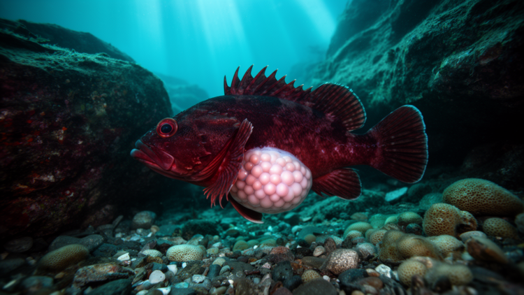 Deep-Sea Rockfish Pays a Heavy Winter Price for Spawning in the Mediterranean
