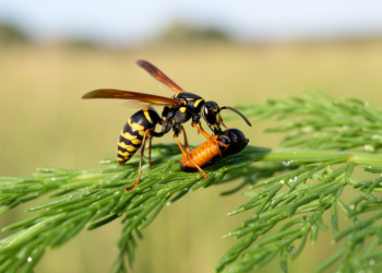 New Wasp Species Devouring Asparagus Beetle Larvae Discovered in India