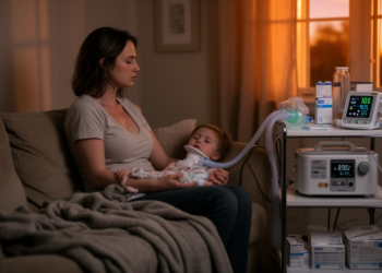 Mothers carry the heaviest load when children need tracheostomy care at home
