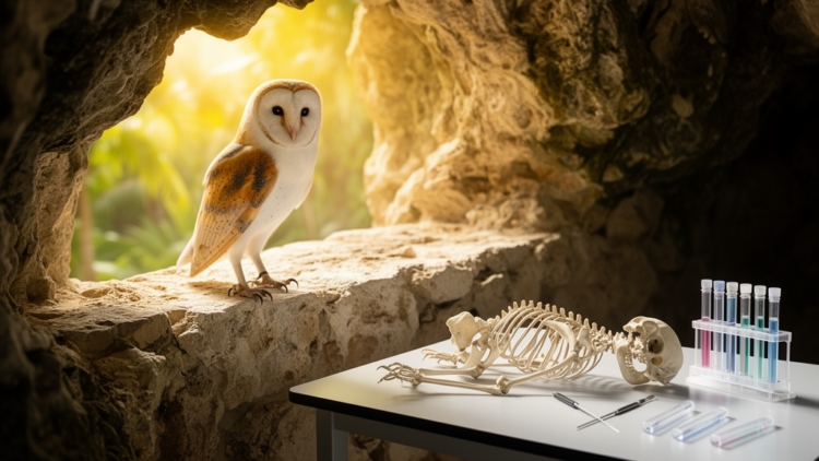 Genetic and fossil study traces Caribbean origin of Western Hemisphere barn owls