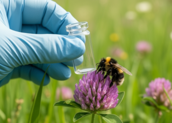 Non-Lethal Sampling Reveals Bumble Bee Diets Through DNA Barcoding