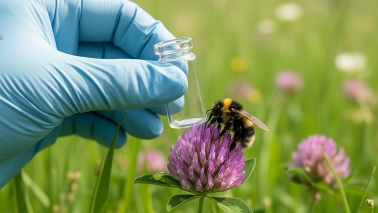 Non-Lethal Sampling Reveals Bumble Bee Diets Through DNA Barcoding