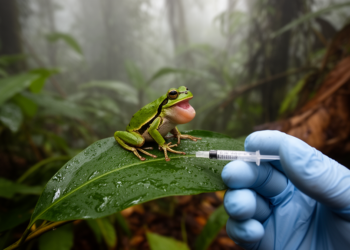 Hidden frogs of New Guinea: DNA and calls reveal hundreds of unnamed species