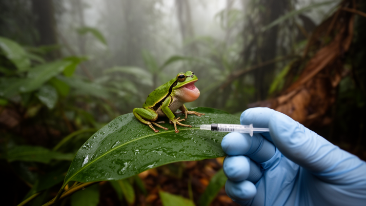 Hidden frogs of New Guinea: DNA and calls reveal hundreds of unnamed species