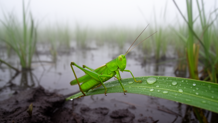 New Green Grasshopper Species Emerges From Cameroon’s Swamps in Landmark Review of African Genus Digentia