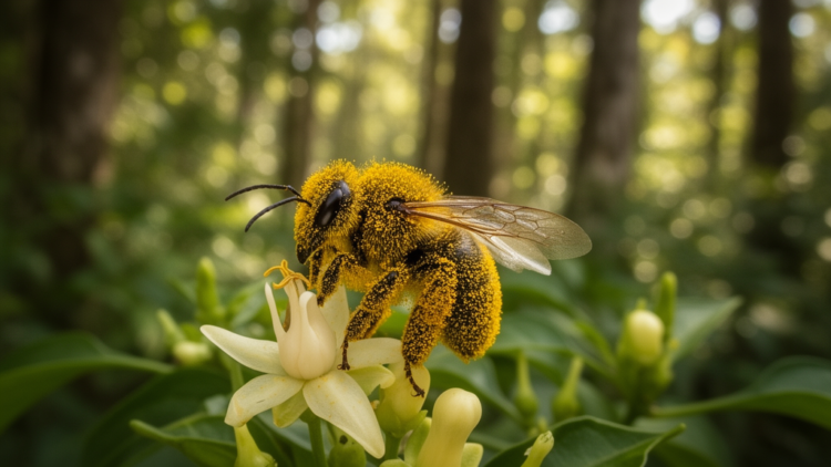 Stingless bees in Bolivian forest overwhelmingly favor protein-rich wild chili pollen