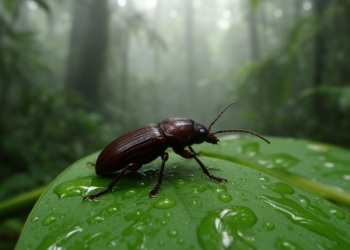 Tiny New Beetle from Borneo Rainforest Named for Its Arrow-Shaped Genitalia