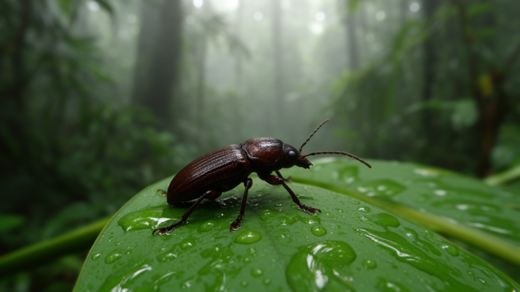 Tiny New Beetle from Borneo Rainforest Named for Its Arrow-Shaped Genitalia