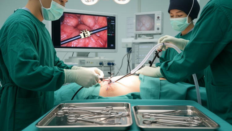 Endoscopic Clip and Laparoscopic Drainage Rescue Patient After Gastric Leak Following Sleeve Gastrectomy