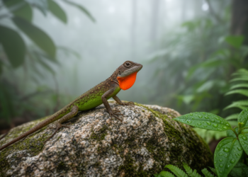 New Orange-Throated Lizard Species Discovered on China-Myanmar Border