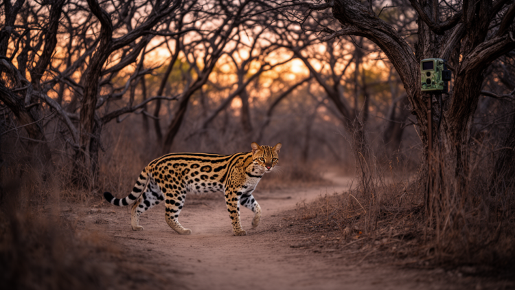 Camera traps reveal slow, fragile ocelot breeding in Mexico’s dry Pacific forests