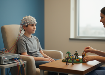 Brain Waves May Predict Which Autistic Teens Benefit Most from Social Skills Training