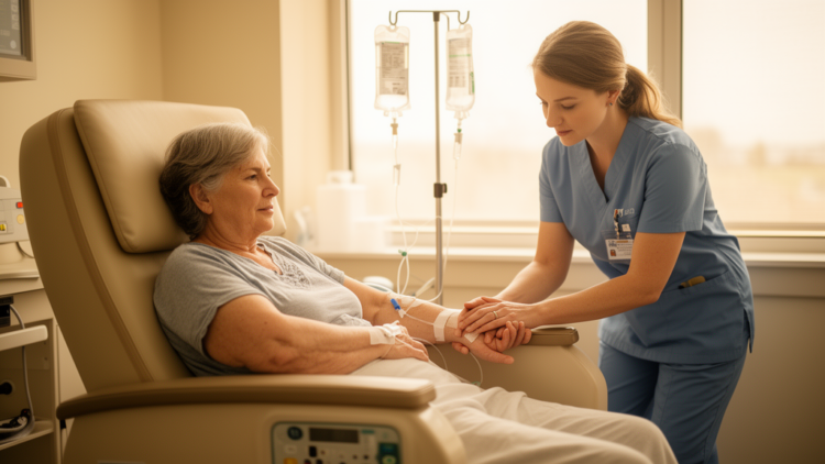 Massage During Chemotherapy Infusion Eases Neuropathy, Anxiety and Fatigue in Pilot Study